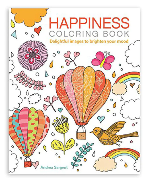 HAPPINESS COLOURING BOOK