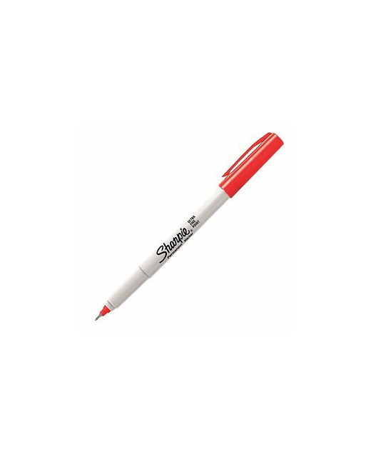 Marker Permanent Sharpie Ultra Fine Red