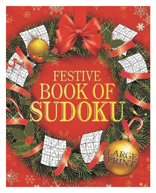 FESTIVE BOOK OF SUDOKU