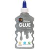 EC GLITTER GLUE 177ml SILVER