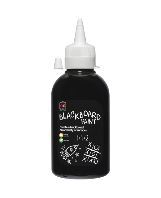 EC BLACKBOARD PAINT 250ml BLACK