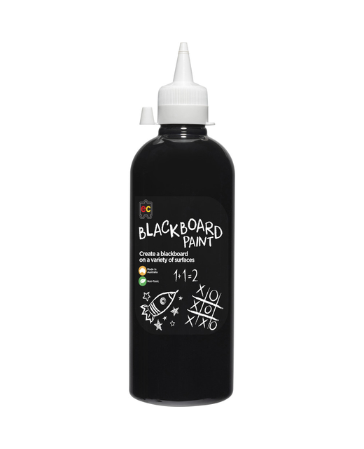 EC BLACKBOARD PAINT 500ml BLACK