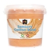 EC SENSORY COTTON SAND 700gm TUB ORANGE