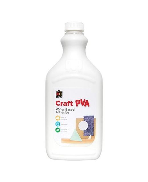 EC PVA GLUE CRAFT WATER BASED 2 Lt