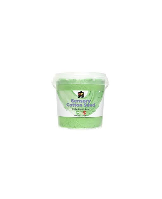 EC SENSORY COTTON SAND 700gm TUB GREEN