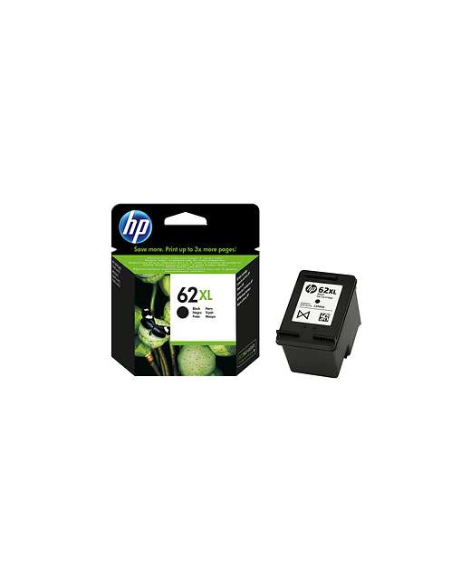 INK CARTRIDGE ORIGINAL HP 62XL BLACK