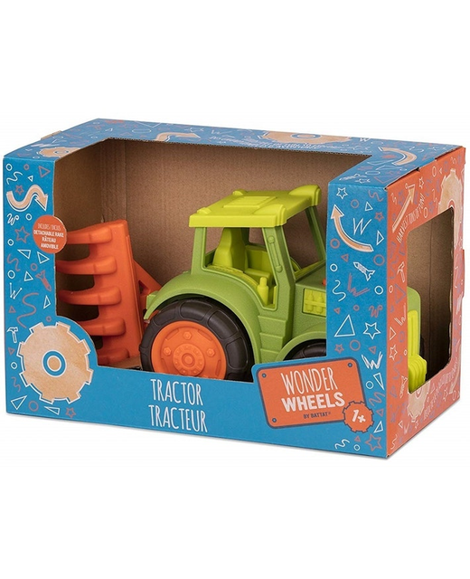 BATTAT WONDER WHEELS TRACTOR W/RAKE