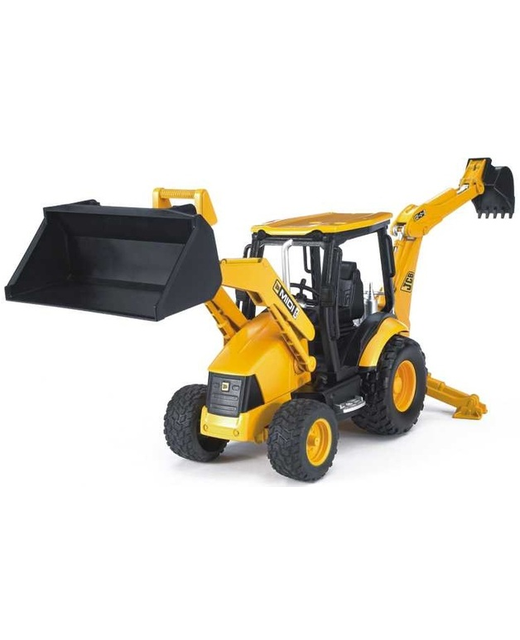 BRUDER CAT TRACK-TYPE JCB BACKHOE LOADER