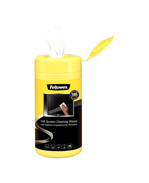SCREEN CLEANING WIPES FELLOWES