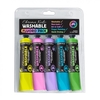 CHROMA KIDZ WASHABLE ACRYLIC FLUORO PAINT 5X75ML SET
