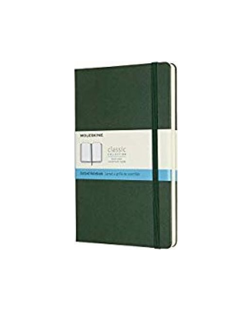 Moleskine Large Dotted Hardcover Notebook: Myrtle Green