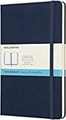 Moleskine Sapphire Blue Notebook Large Dotted Hard