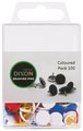 DIXON DRAWING PINS COLOURED PACK 100