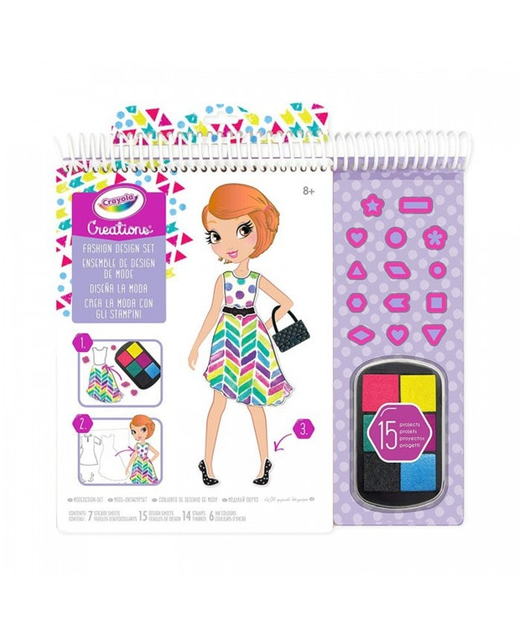CRAYOLA CREATIONS FASHION DESIGN SET