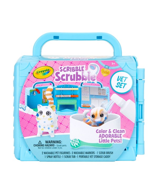 CRAYOLA SCRIBBLE SCRUBBIES VET SET