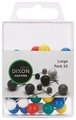DIXON MAP PINS LARGE ASORTED COLOUR PAC