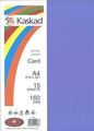 CARD A4 160GSM PLOVER PURPLE KASKAD 250 PACK
