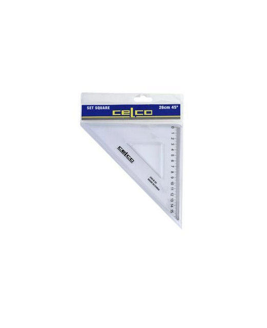 Set Square Celco 26Cm 45 Degree H/S