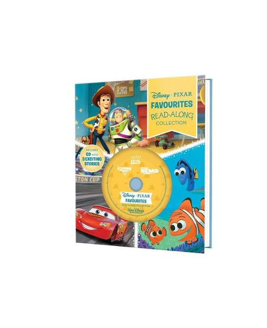 Disney Pixar Favourites: Read-Along Storybook and CD Collection (3-in-1 Deluxe bind-up)