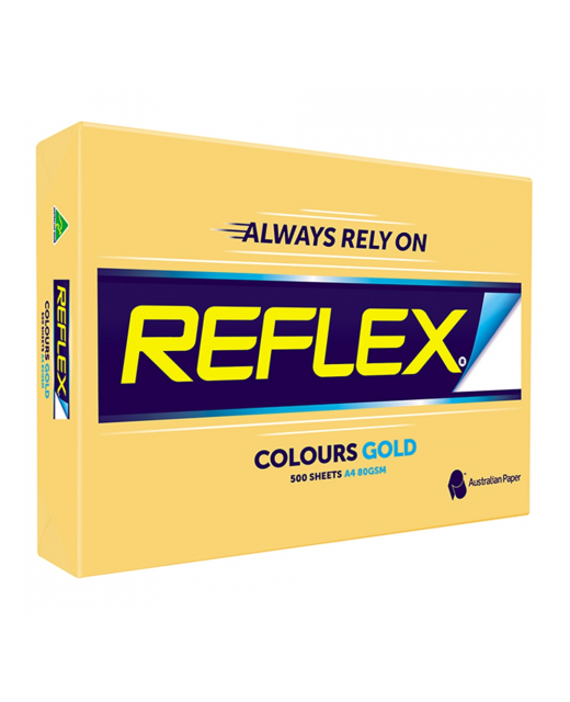 PAPER 80GSM REFLEX GOLD A4 500PK