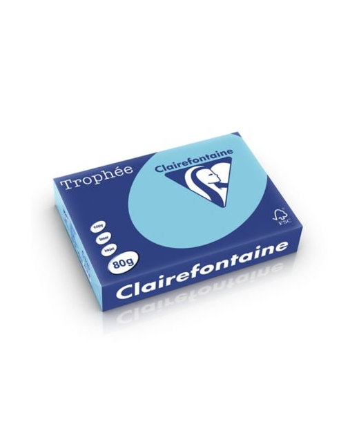 PAPER TROPHEE A4 80GSM BRIGHT BLUE 500PK