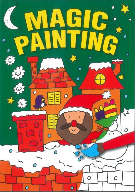 Christmas Magic Painting Book