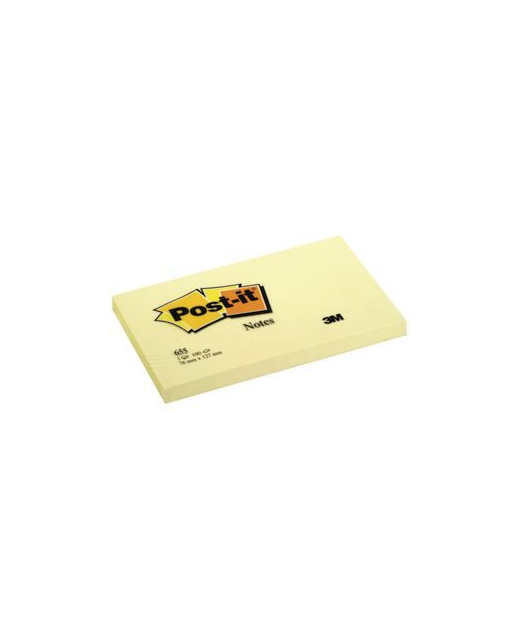 POST IT NOTES 3M 653 YELLOW 76x127mm 100SH