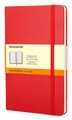 MOLESKINE CLASSIC NOTEBOOK RULED LARGE HARDBACK RED