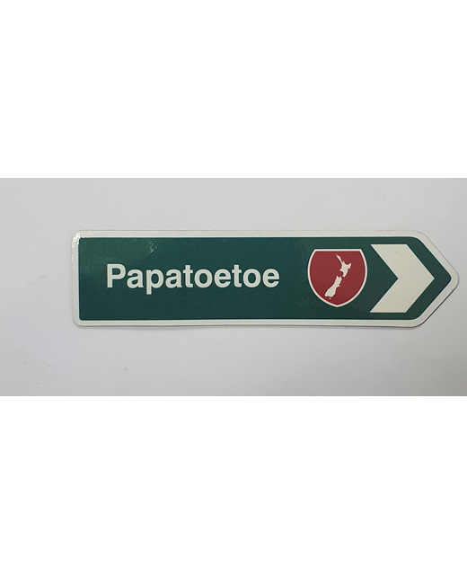 PAPATOETOE ROAD SIGN MAGNET