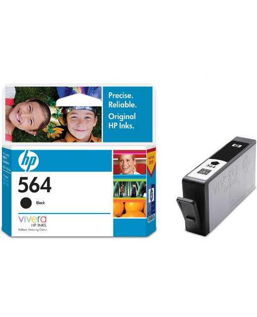 HP564 BLACK INK CARTRIDGE