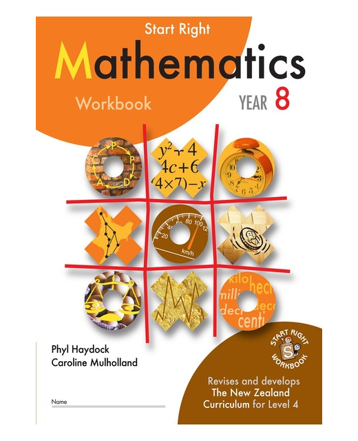 YEAR 8 MATHEMATICS START RIGHT WORKBOOK - Books-Educational : Onehunga