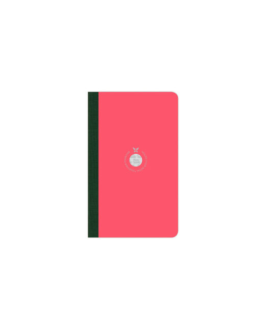 FLEXBOOK SMARTBOOK NOTEBOOK MEDIUM RULED PINK/GREEN