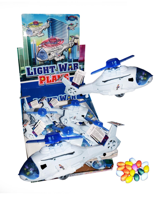 LIGHT WAR PLANE WITH CANDIES 5g