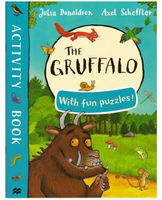 GRUFFALO WITH FUN PUZZLES