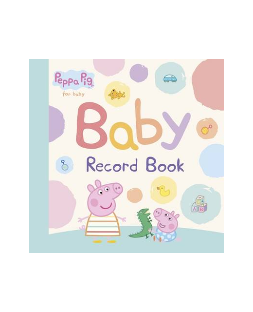  PEEPA PIG BABY RECORD BOOK