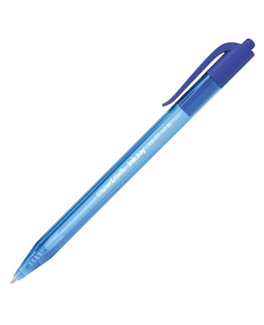 Pen Inkjoy 100Rt Medium Blue Single