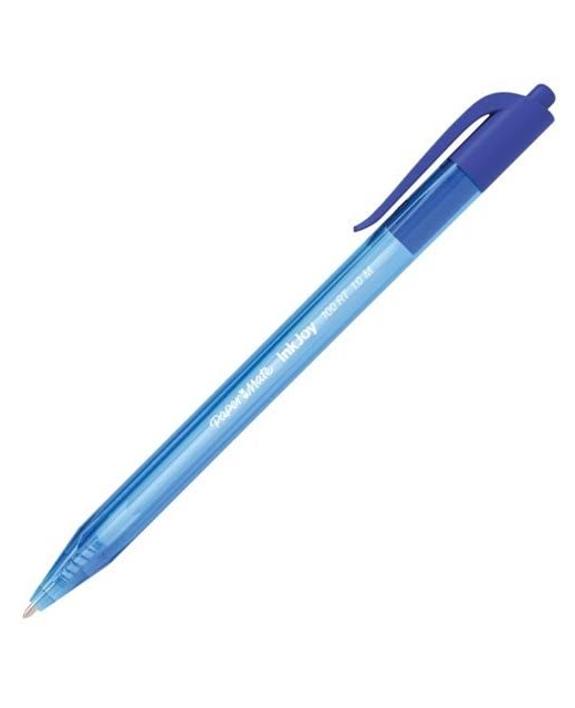 Pen Inkjoy 100Rt Medium Blue Single