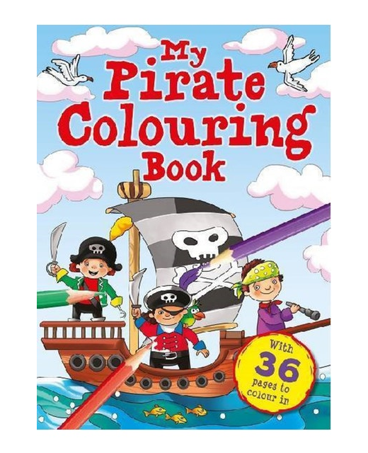 MY PIRATE COLOURNG BOOK