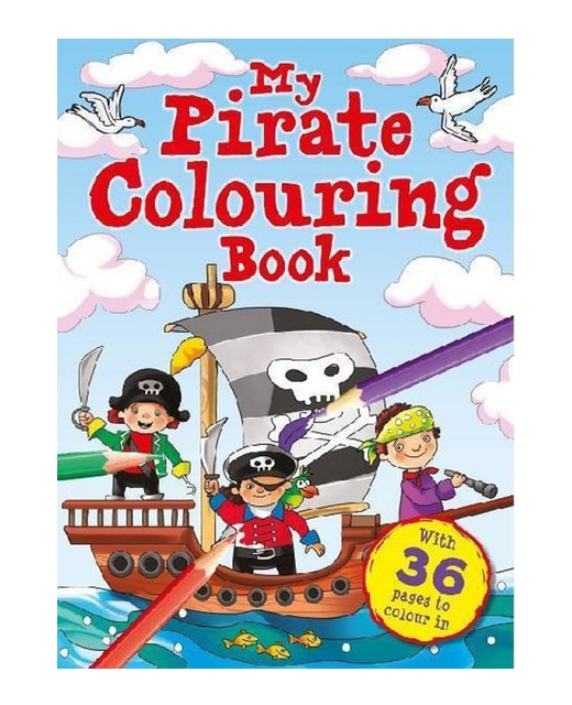 MY PIRATE COLOURNG BOOK