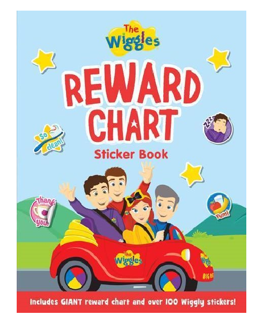 WIGGLES REWARD STICKER CHART BOOK