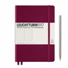 JOURNAL A5 DOTTED LEUCHTTRUM 1917 PORT RED