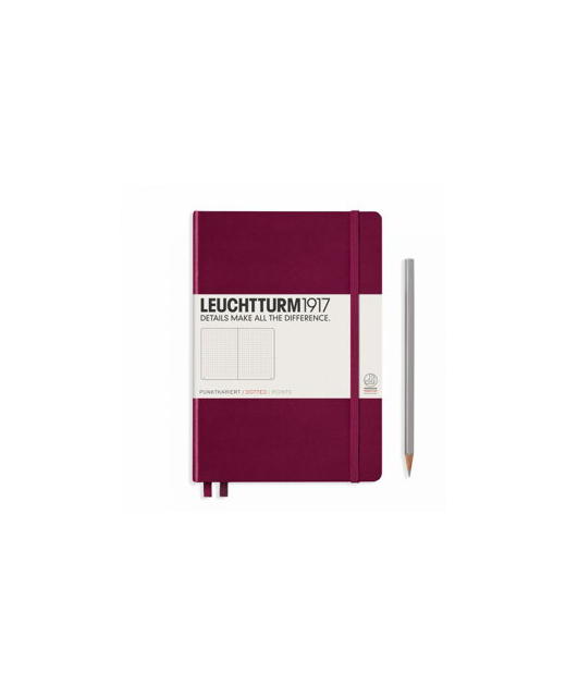 JOURNAL A5 DOTTED LEUCHTTRUM 1917 PORT RED