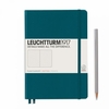 JOURNAL A5 DOTTED LEUCHTTURM 1917 PACIFIC GREEN