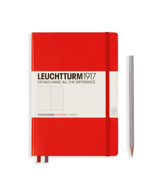 JOURNAL A5 DOT LEUCHTTURM 1917 RED