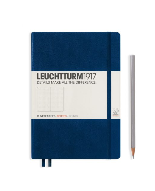 JOURNAL A5 DOT LEUCHTTURM 1917 NAVY BLUE