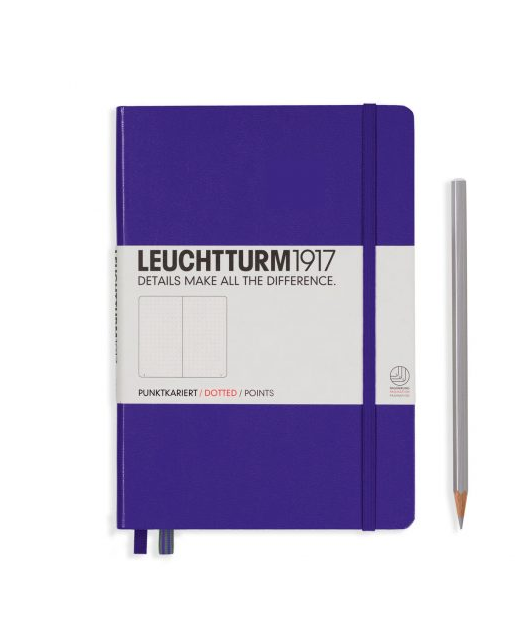 JOURNAL A5 DOT LEUCHTTURM 1917  PURPLE