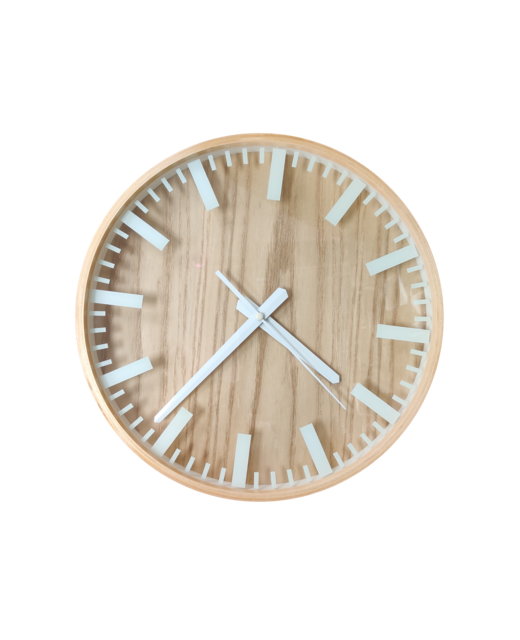 Nordic Timber Wall Clock