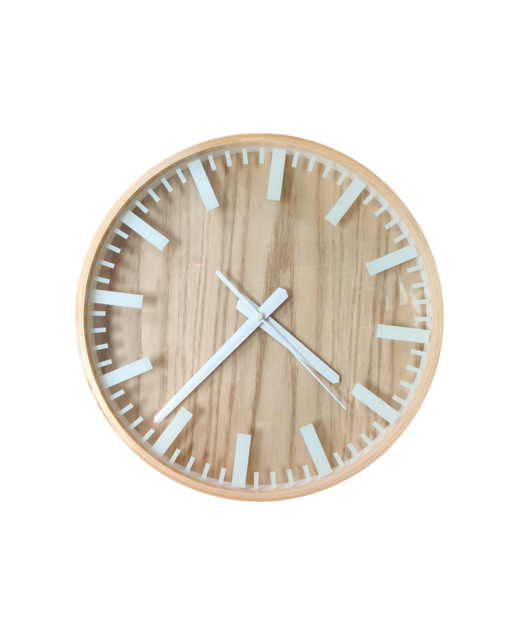 Nordic Timber Wall Clock