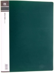 Display Book Fm A4 40 Pocket Forrest Green-stationery-Onehunga Books & Stationery