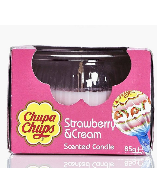 CHUPA CHUPS CANDLE STRAWBERRY AND CREAM